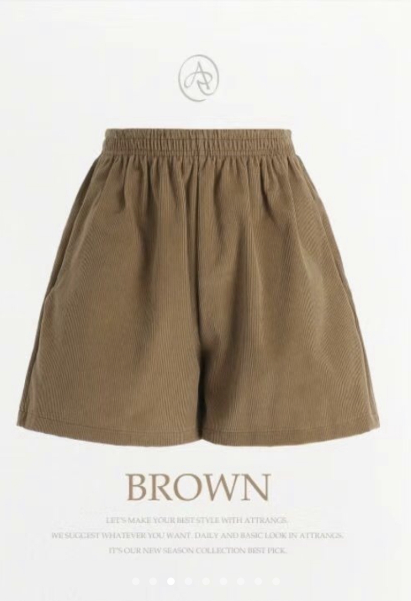 AFARRIER韓國直郵東大門代購女裝新款24秋冬人氣推薦短褲AFARRIER短褲圖色4