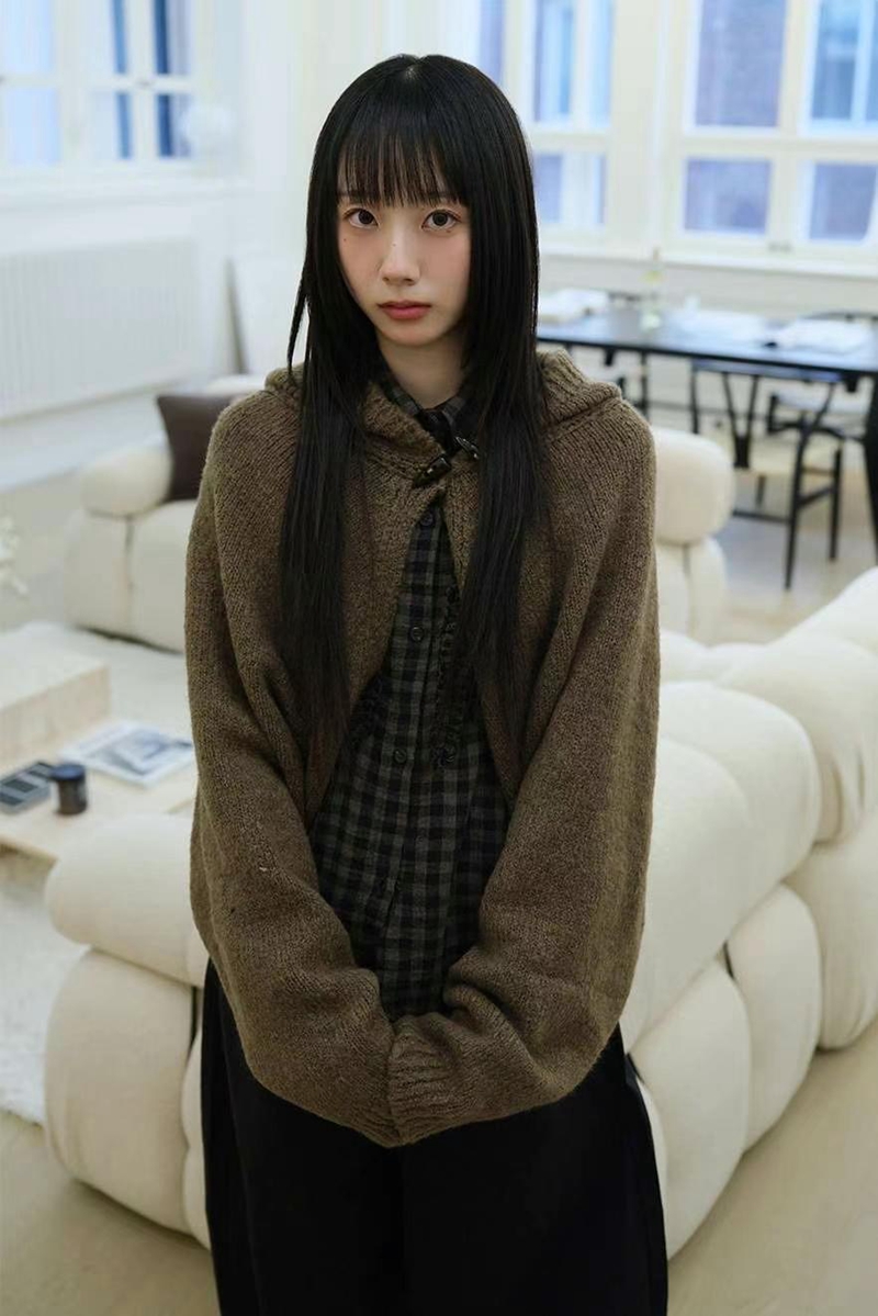 MURMURING-머머링-T韓國直郵女裝新款真品24秋冬針織衫開衫MURMURING針織衫圖色3