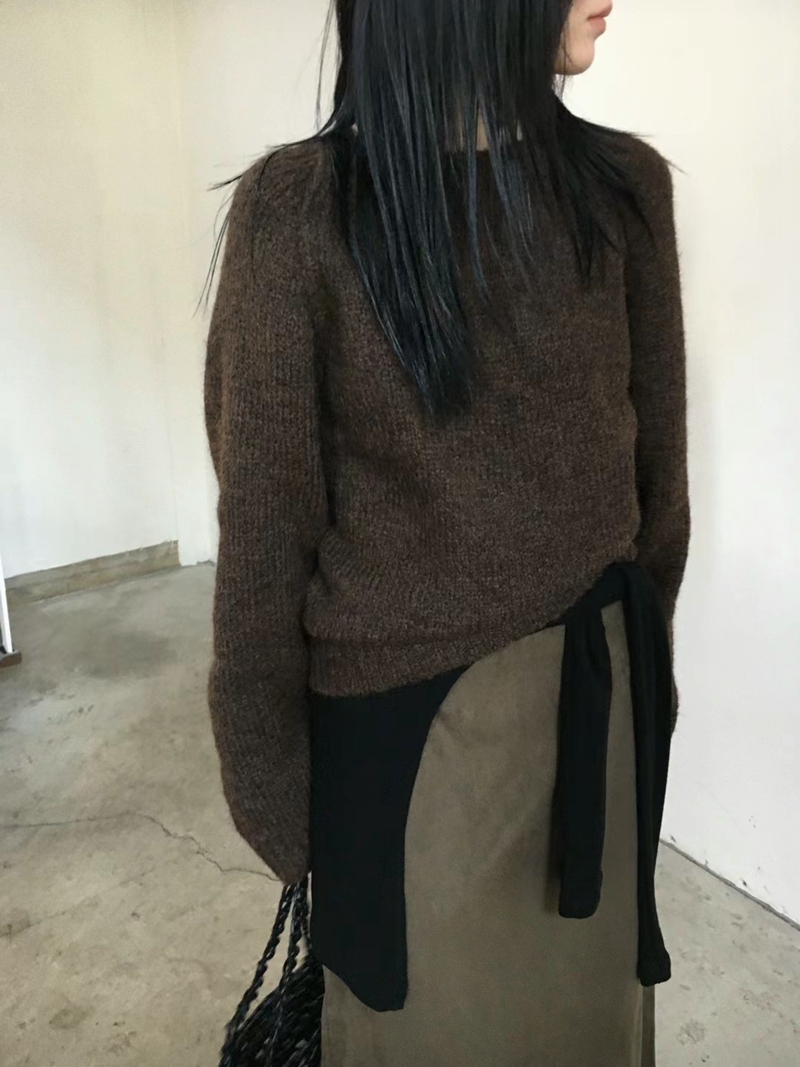 AVANDACE韓國直郵女裝新款人氣時尚推薦24秋冬職業熱賣毛衣AVANDACE毛衣圖色2
