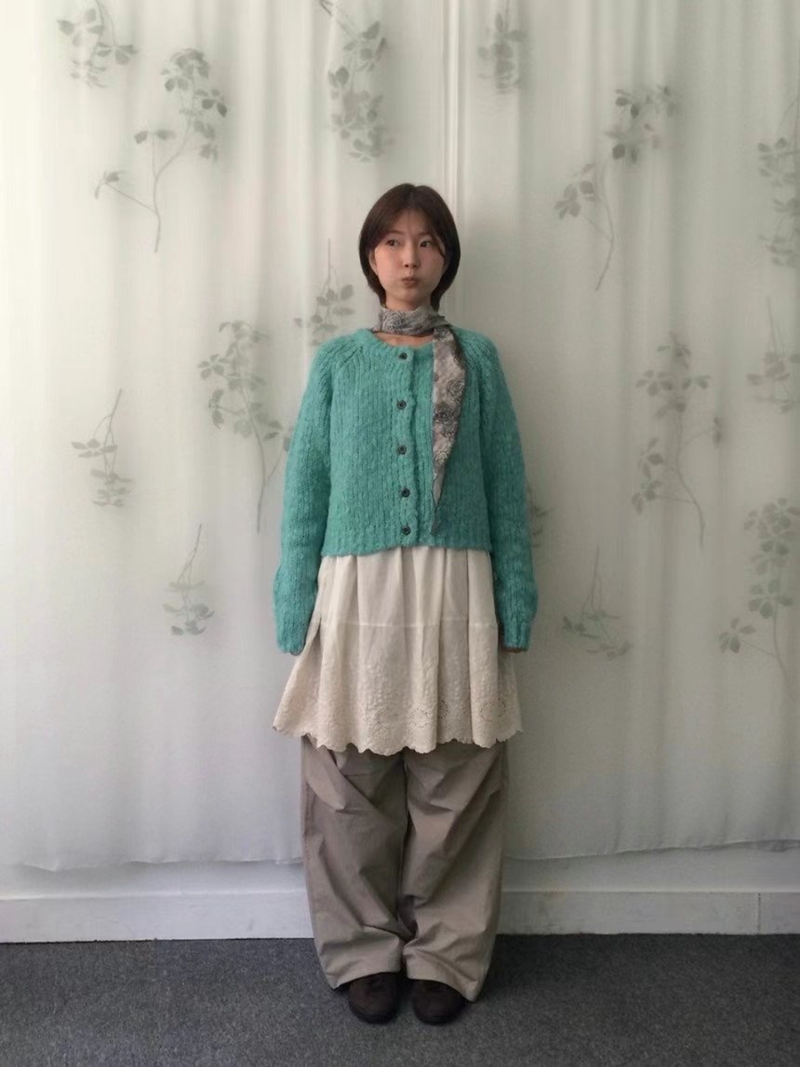 STAY ONE MORE韓國直郵東大門代購女裝新款人氣針織衫開衫STAY ONE MORE針織衫圖色2