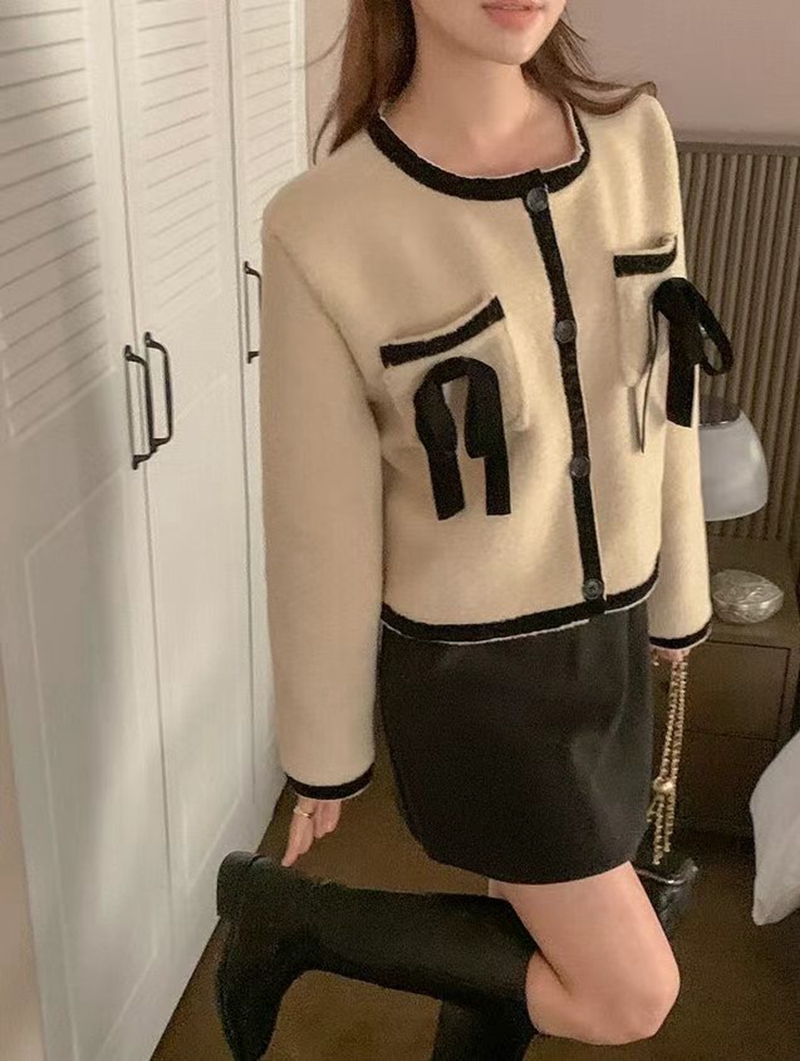 STAY ONE MORE韓國直郵東大門代購女裝新品人氣針織衫開衫STAY ONE MORE針織衫