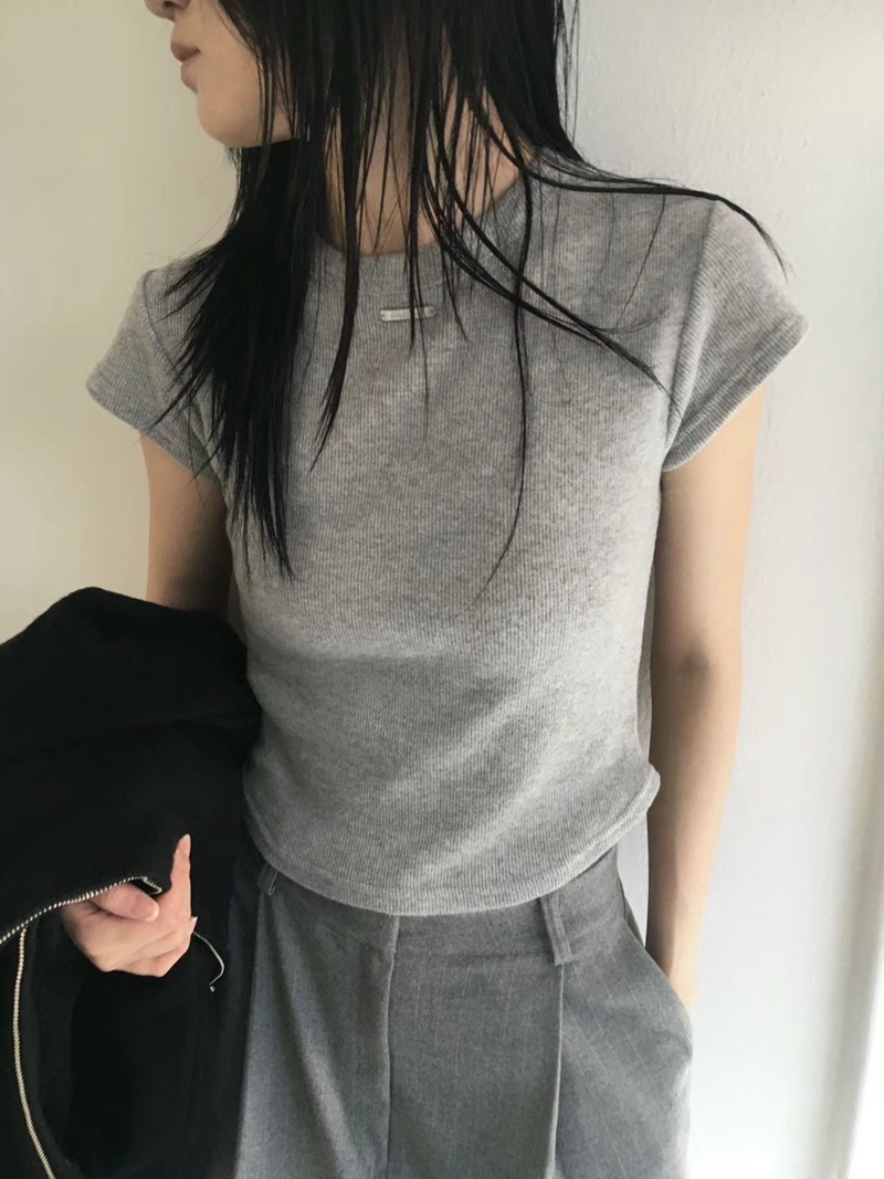 AVANDACE直郵韓國代購女裝新款24秋冬真品職業時尚推薦T恤AVANDACET恤圖色4