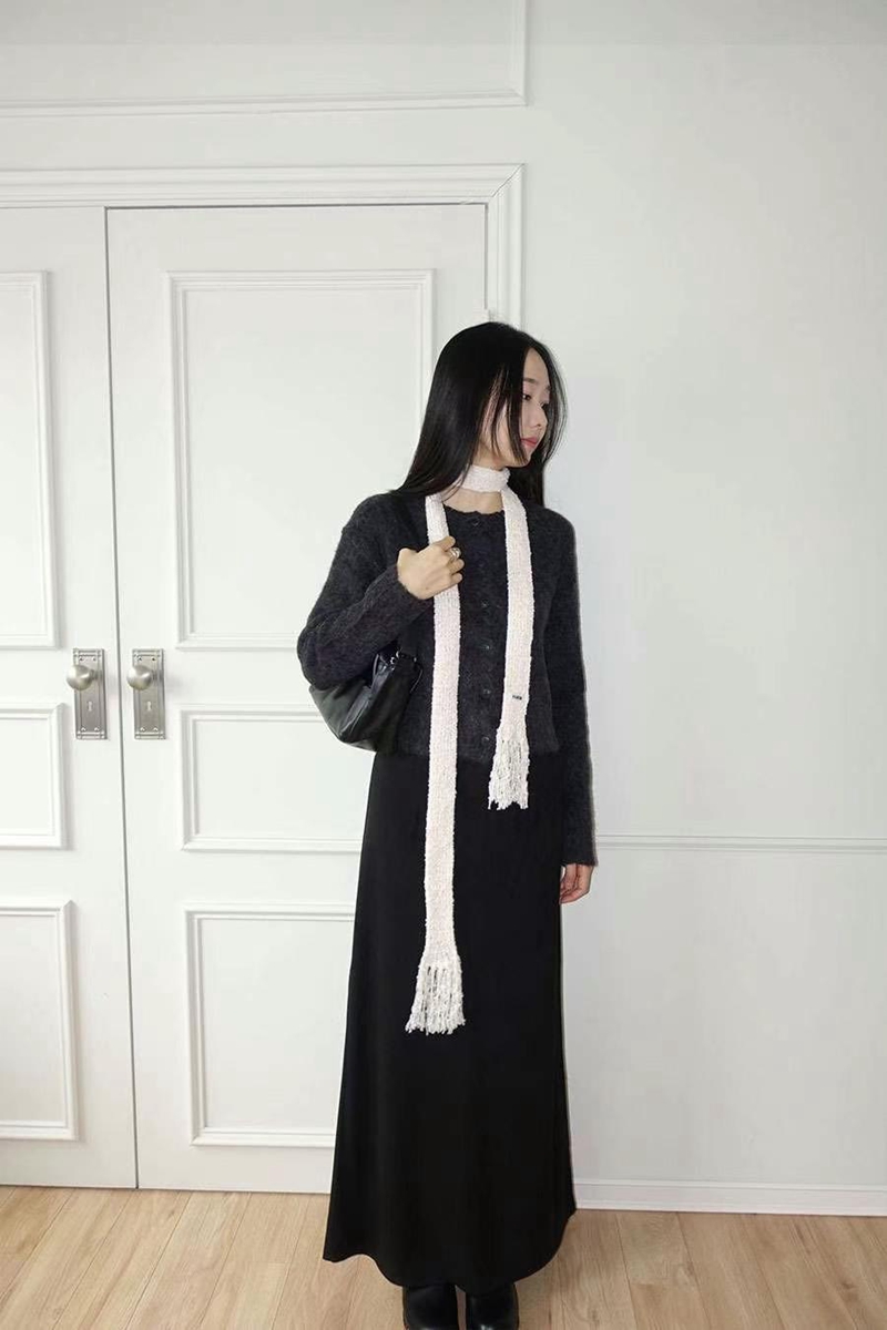 MURMURING-머머링-T韓國直郵東大門代購女裝新款休閑針織衫羊駝毛開衫MURMURING針織衫