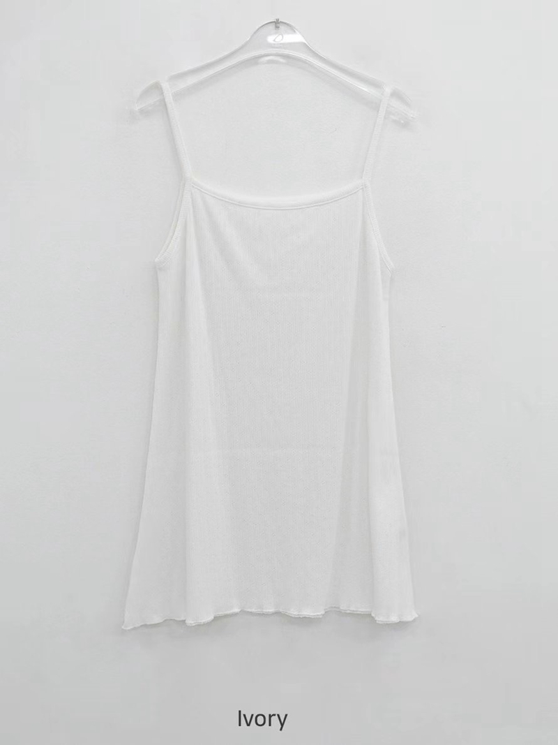 STAY ONE MORE直郵韓國代購女裝新品真品24秋冬吊帶背心STAY ONE MORE吊帶/背心圖色1