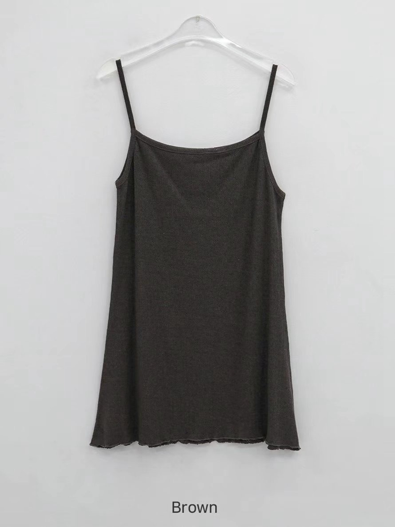 STAY ONE MORE直郵韓國代購女裝新品真品24秋冬吊帶背心STAY ONE MORE吊帶/背心圖色2