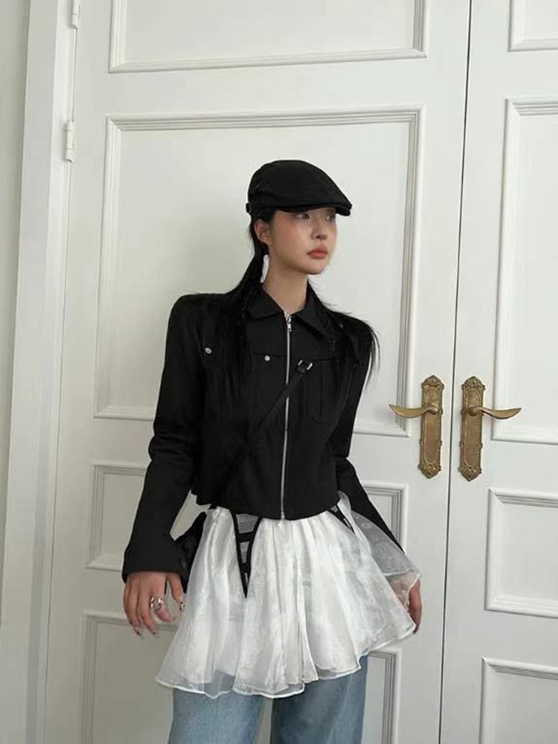 TAILS韓國直郵東大門代購女裝新款休閑職業人氣熱賣推薦夾克TAILS夾克