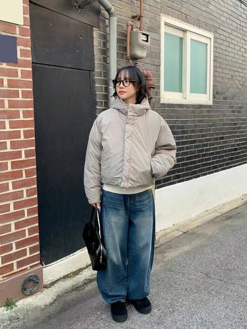 TAILS韓國直郵東大門代購女裝新品真品人氣休閑推薦短款棉服TAILS短款棉服圖色3