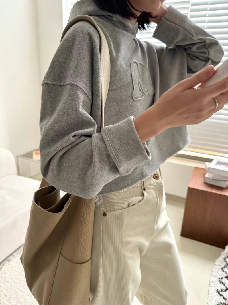 URBANANDMORE直郵韓國代購女裝新款時尚職業真品24秋冬衛衣URBANANDMORE衛衣