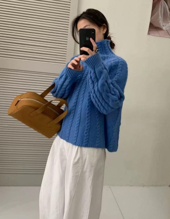 BELLINO293韓國直郵東大門實拍女裝新品推薦人氣24秋冬針織衫BOBBIE DOLL針織衫