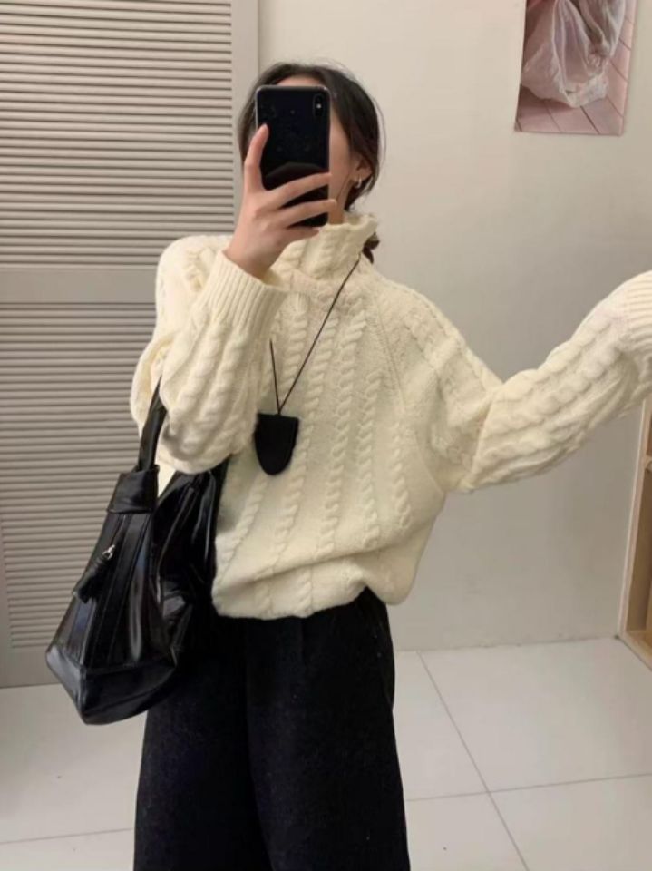 BELLINO293韓國直郵東大門實拍女裝新品推薦人氣24秋冬針織衫BOBBIE DOLL針織衫