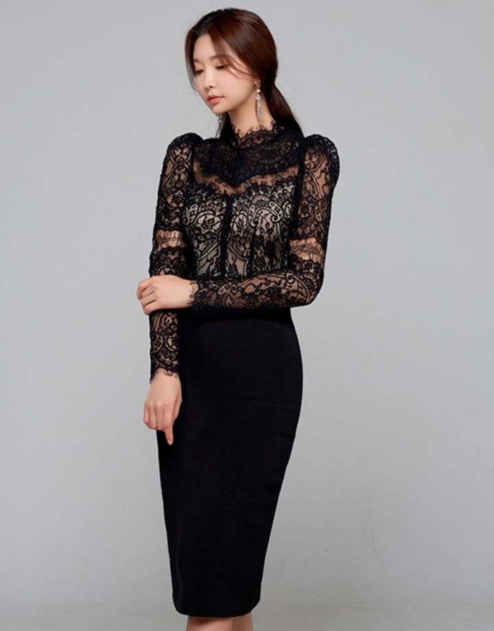 high heels直郵韓國代購女裝新品24秋冬推薦真品休閑連衣裙HIGH HEELS連衣裙