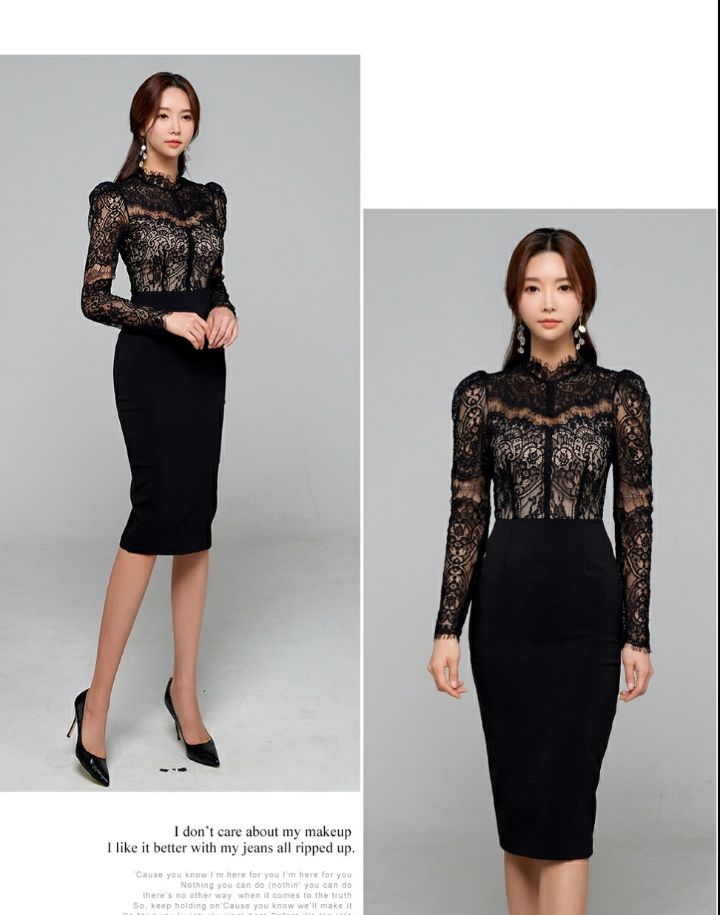 high heels直郵韓國代購女裝新品24秋冬推薦真品休閑連衣裙HIGH HEELS連衣裙