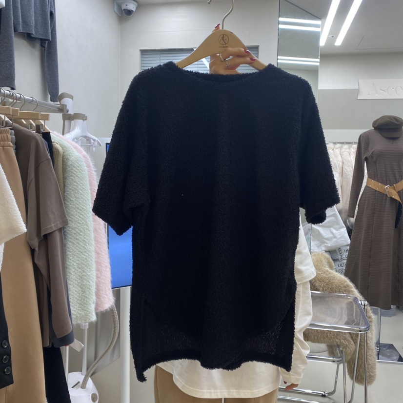 ASCEND韓國直郵東大門代購女裝新款休閑熱賣時尚人氣24秋冬T恤ASCENDT恤圖色3