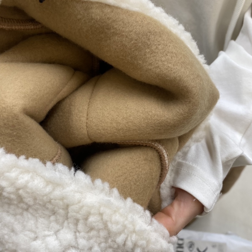 ASCEND韓國直郵東大門實拍女裝新款24秋冬休閑褲加絨羊毛ASCEND休閑褲