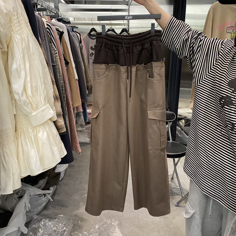 KirKe韓國直郵東大門實拍女裝新品人氣真品職業24秋冬休閑褲KIRKE休閑褲