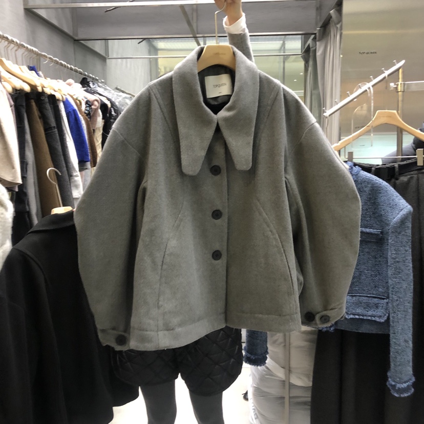 TOPQUEEN韓國直郵東大門代購女裝新款真品熱賣時尚職業夾克UOOV夾克圖色1
