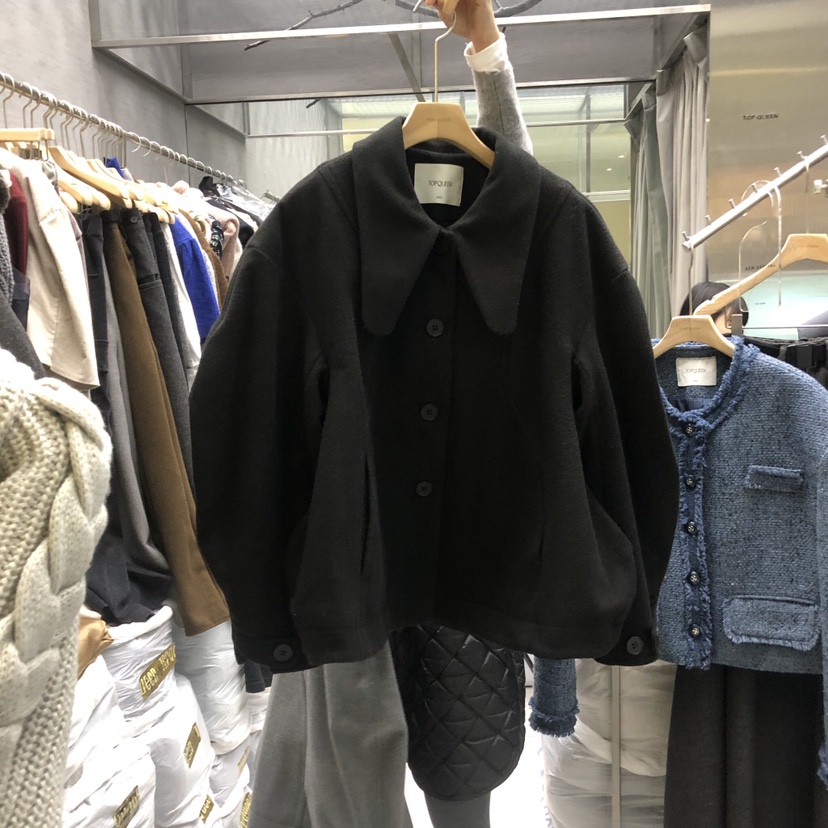 TOPQUEEN韓國直郵東大門代購女裝新款真品熱賣時尚職業夾克UOOV夾克圖色2