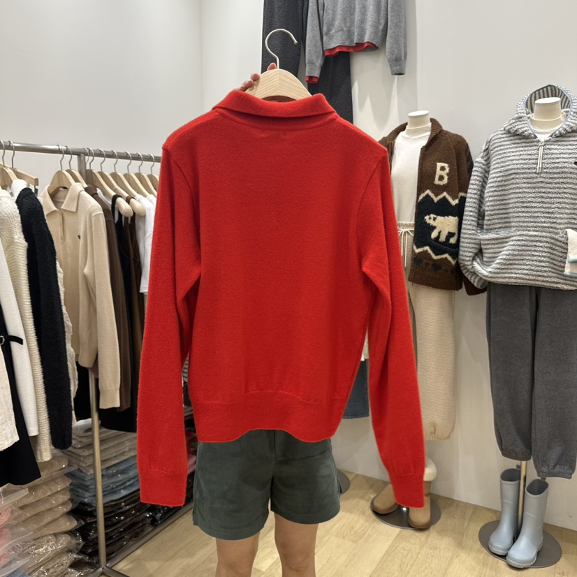 FURE韓國直郵東大門代購女裝新款人氣真品休閑24秋冬針織衫羊毛Remaking/URBANSTORY針織衫