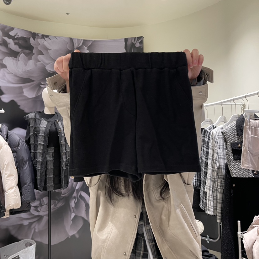 DARK BEIGE韓國直郵東大門實拍女裝新品推薦休閑人氣真品短褲DARK BEIGE短褲圖色4