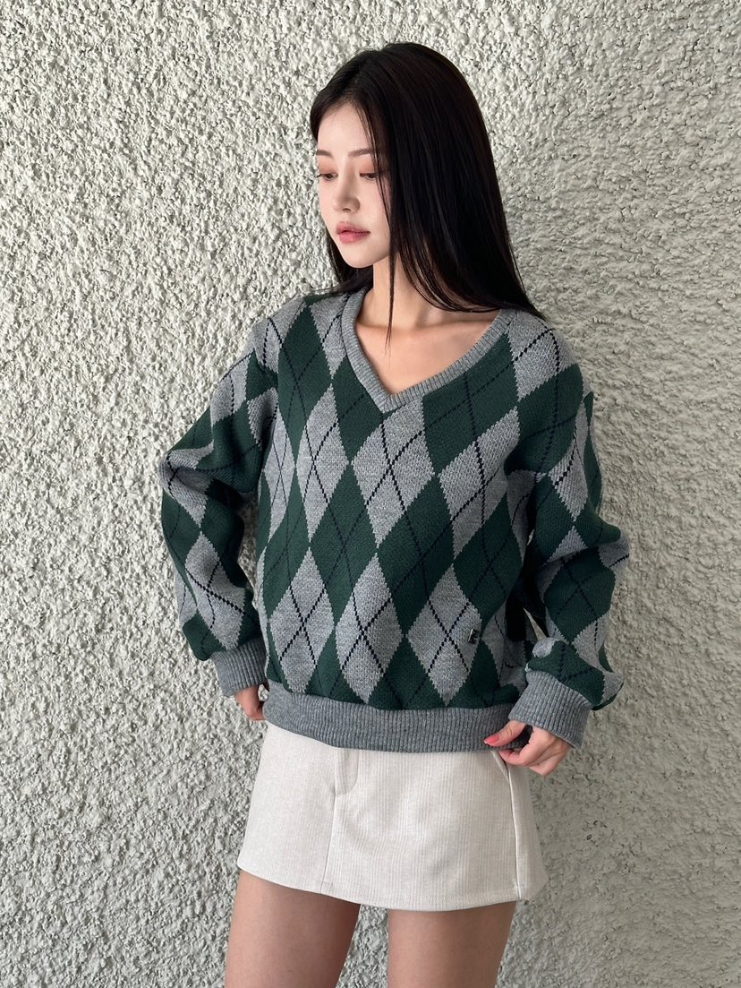 HARZI東大門代購女裝新款人氣24秋夏熱賣推薦真品休閑針織衫HARZI針織衫圖色2