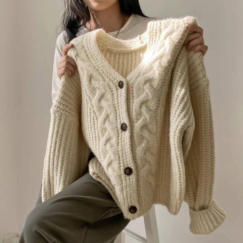 BUMBLE BEE-범블비-T東大門直郵女裝新款熱賣針織衫開衫BUMBLE BEE針織衫