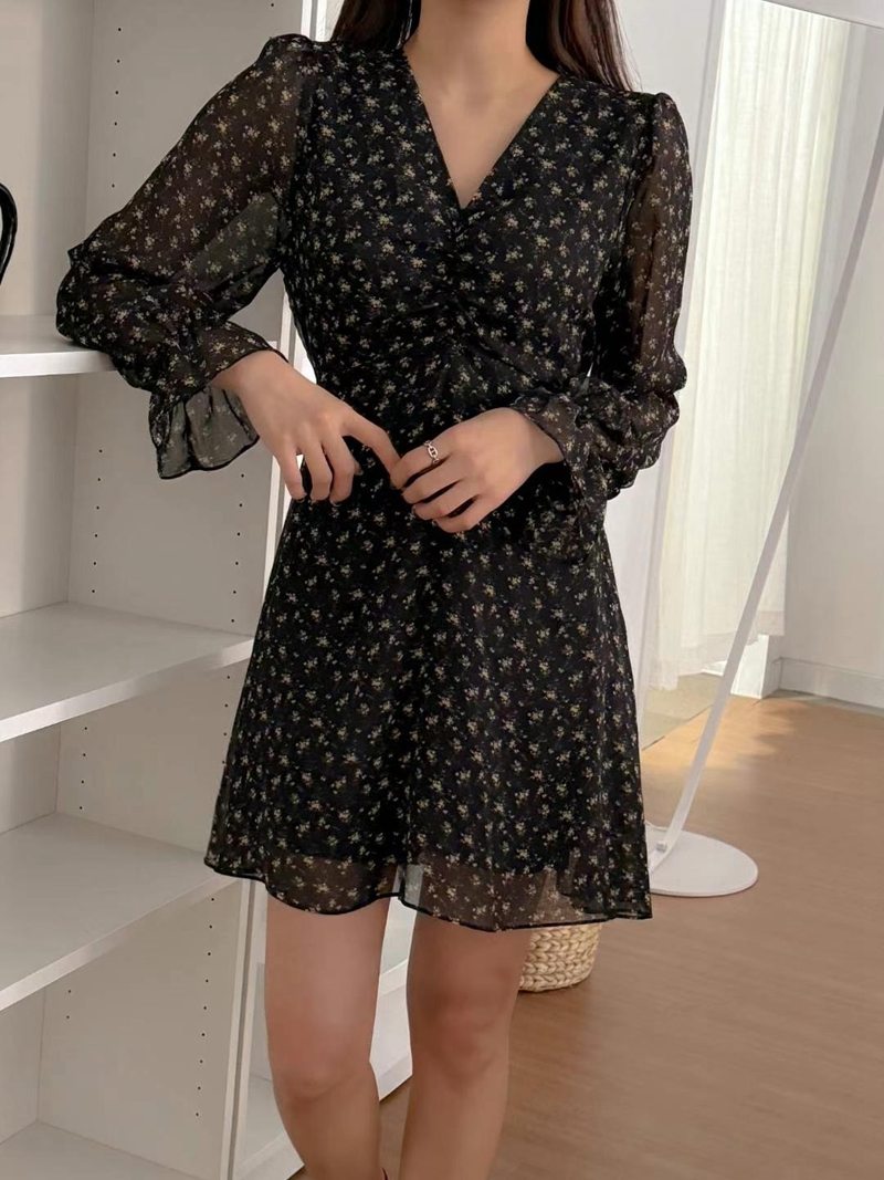 BUMBLE BEE-범블비-T東大門直郵女士新品職業熱賣連衣裙BUMBLE BEE連衣裙圖色3