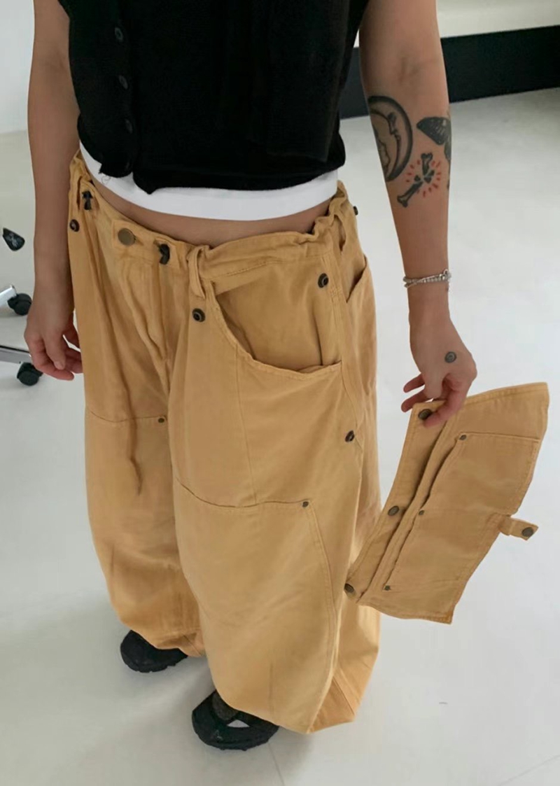 1OR2韓國直郵東大門代購女裝新品推薦人氣職業休閑休閑褲OOTJ/1OR2休閑褲