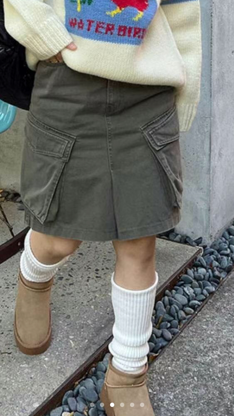 1OR2韓國直郵東大門代購女裝新款熱賣人氣時尚休閑職業短裙OOTJ/1OR2短裙圖色1