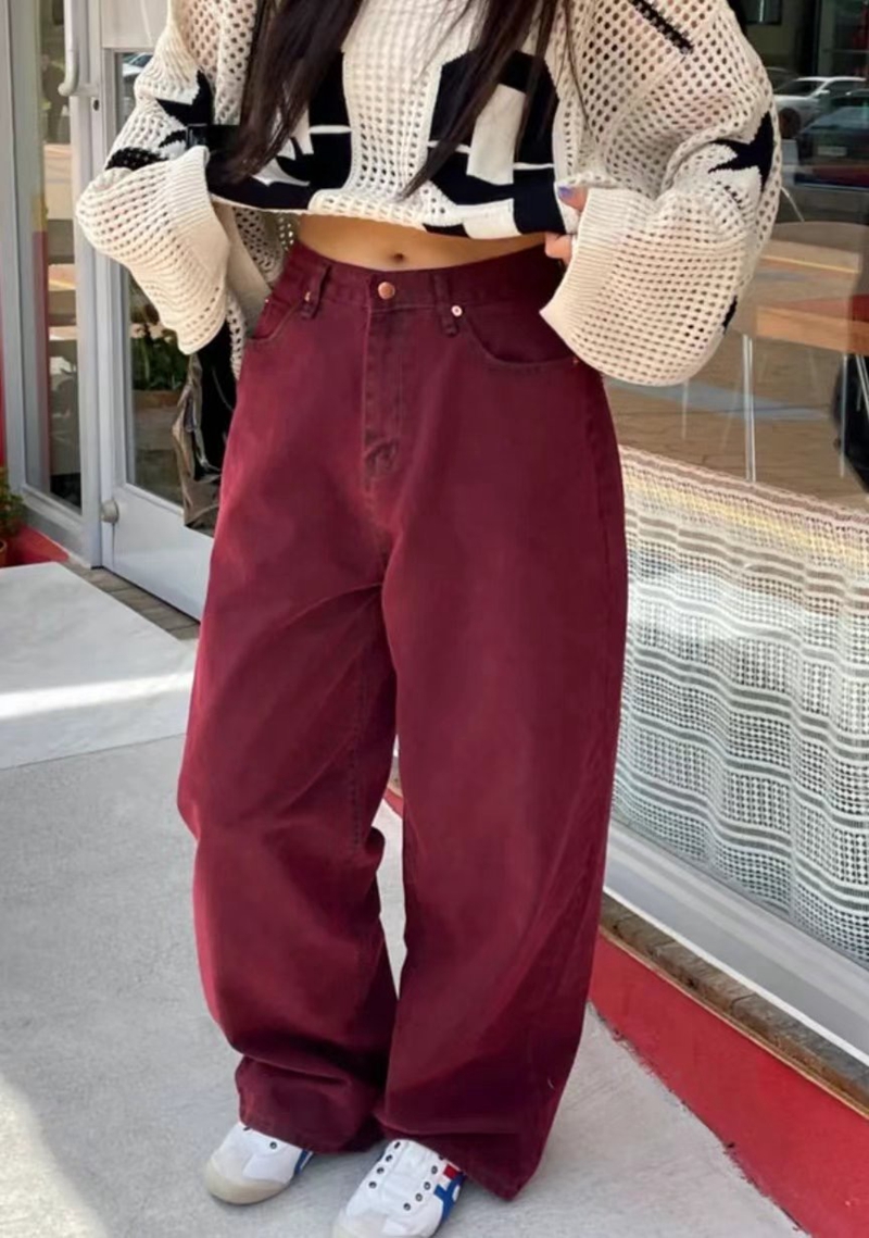1OR2韓國直郵東大門實拍女裝新品人氣休閑時尚熱賣牛仔褲OOTJ/1OR2牛仔褲