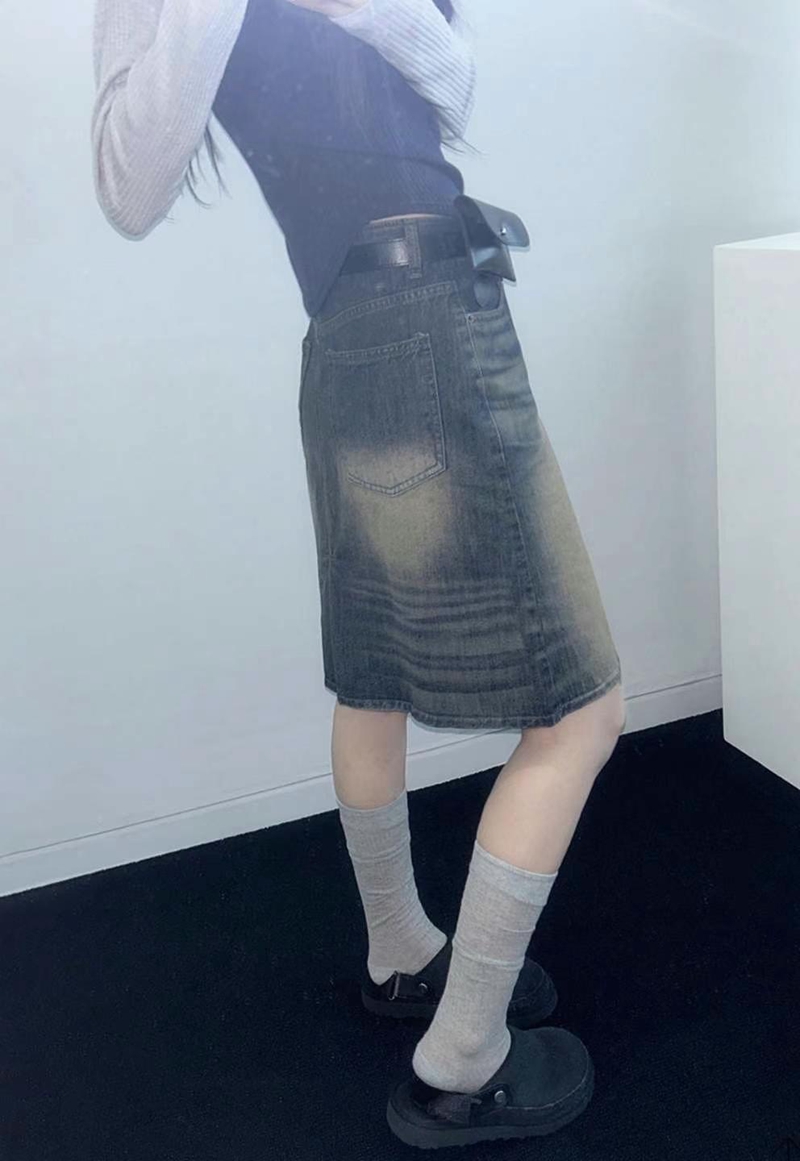 1OR2韓國直郵東大門代購女裝新品休閑人氣真品半身裙中短裙OOTJ/1OR2半身裙/中短裙