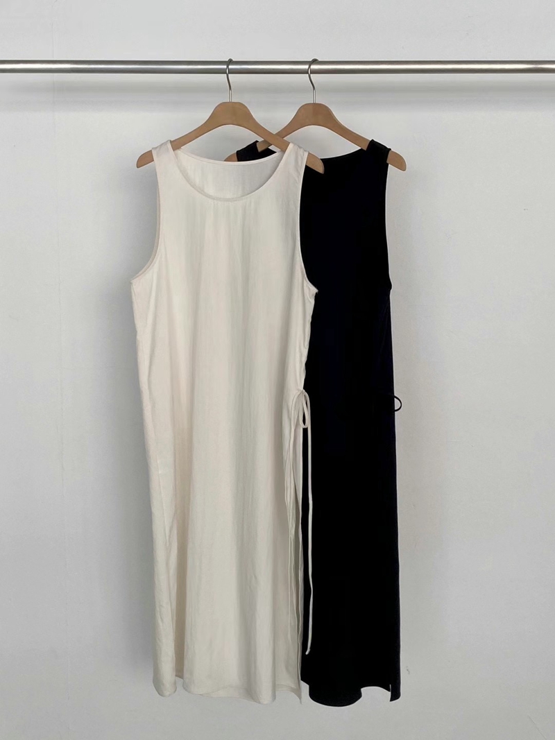 BERN韓國直郵東大門實拍女裝新款推薦真品24秋冬職業連衣裙BERN連衣裙