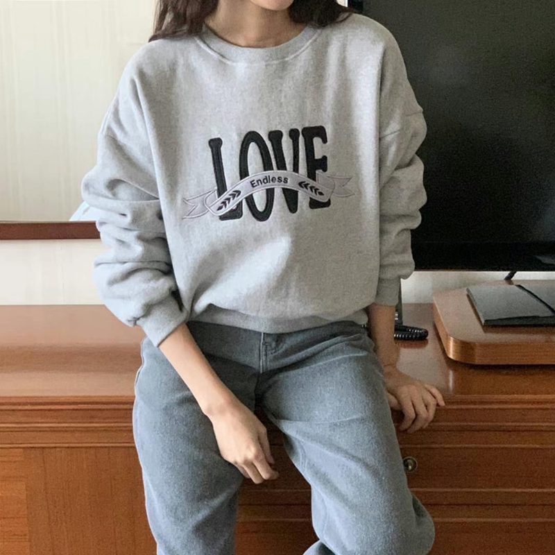 BLUSHER直郵韓國代購女裝新品人氣休閑熱賣真品時尚衛衣加絨BLUSHER衛衣