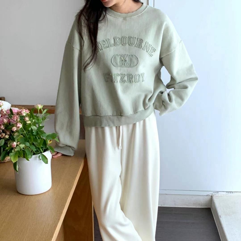 BLUSHER韓國直郵女裝新品真品人氣24秋冬推薦熱賣衛衣加絨BLUSHER衛衣