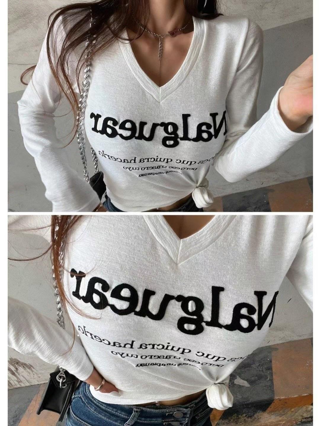 STYLE J-스타일J-T直郵韓國代購女裝新款24秋冬長袖T恤magie長袖T恤