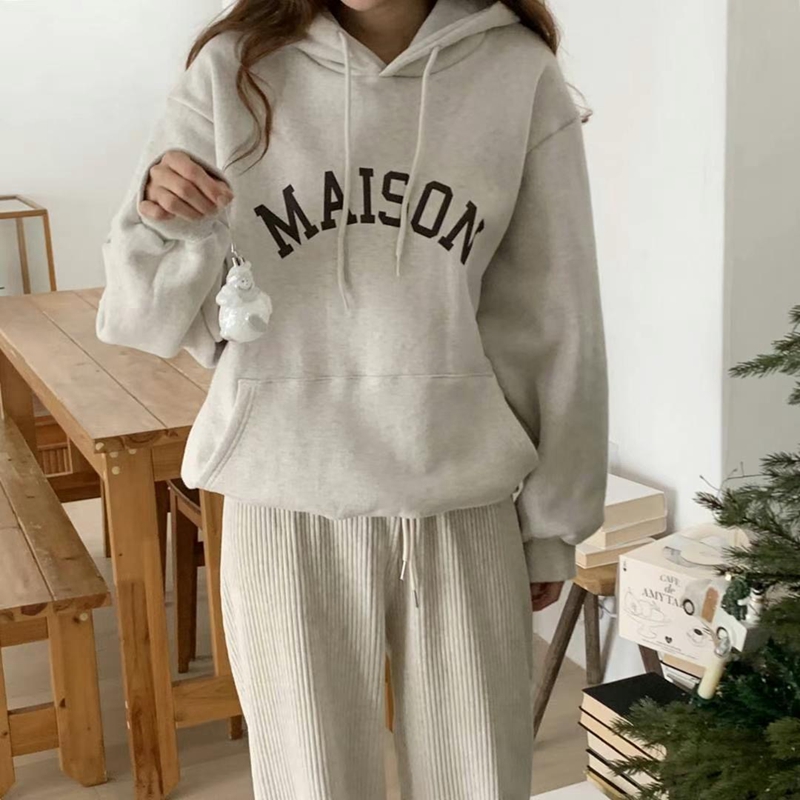 BLUSHER直郵韓國代購女裝新品時尚人氣熱賣休閑真品衛衣加絨BLUSHER衛衣