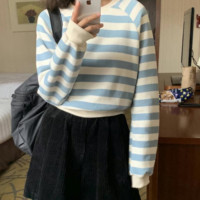 BLUSHER直郵韓國代購女裝新品時尚真品人氣熱賣休閑衛衣加絨BLUSHER衛衣