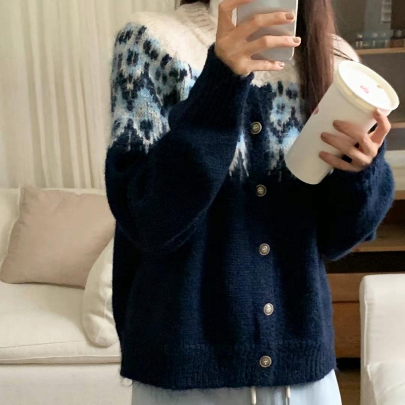 BLUSHER韓國直郵東大門實拍女裝新款時尚真品熱賣職業針織衫BLUSHER針織衫