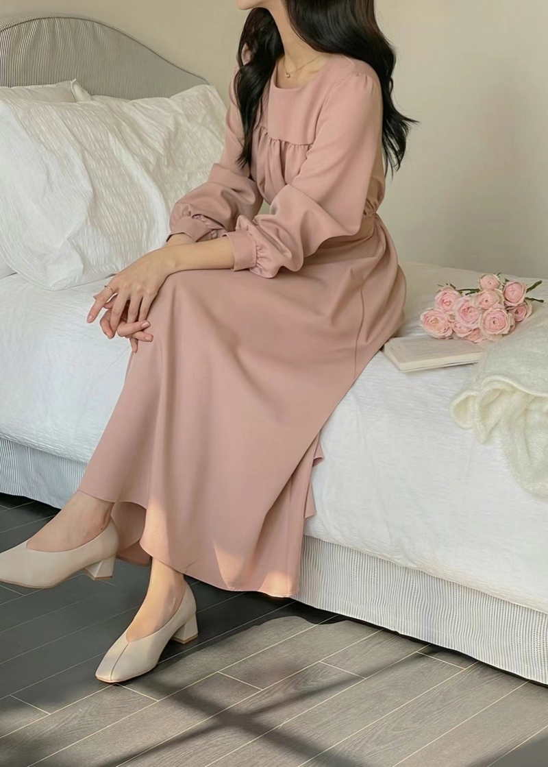 PLACE韓國直郵東大門代購女裝新款休閑人氣24秋冬推薦連衣裙PLACE連衣裙