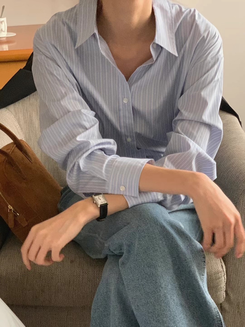 BERN韓國直郵東大門代購女裝新品推薦熱賣真品人氣襯衫蕾絲衫BERN襯衫/蕾絲衫