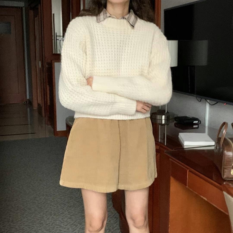 BLUSHER韓國直郵女裝新款真品推薦熱賣人氣休閑時尚職業針織衫BLUSHER針織衫