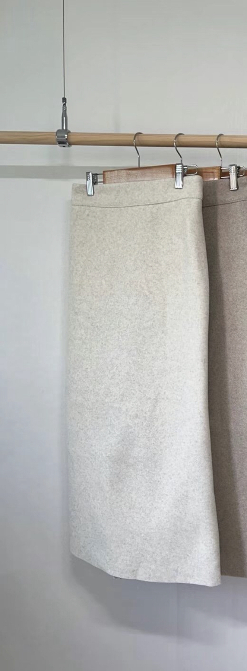 PLACE韓國直郵東大門代購女裝新品職業休閑人氣24秋冬長裙PLACE長裙圖色1