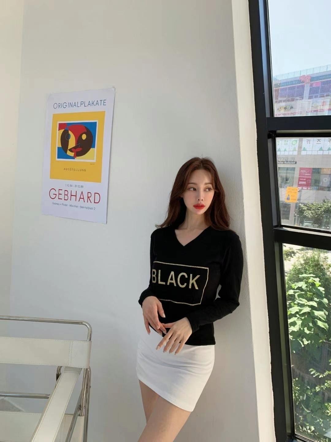 STYLE J-스타일J-T韓國直郵女裝新款推薦真品人氣長袖T恤magie長袖T恤