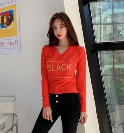 STYLE J-스타일J-T韓國直郵女裝新款推薦真品人氣長袖T恤magie長袖T恤圖色1