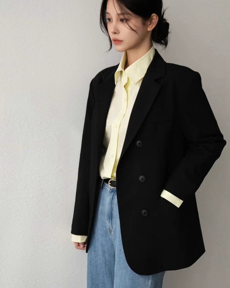 PLACE直郵韓國代購女裝新品職業時尚推薦休閑人氣24秋冬夾克PLACE夾克圖色2