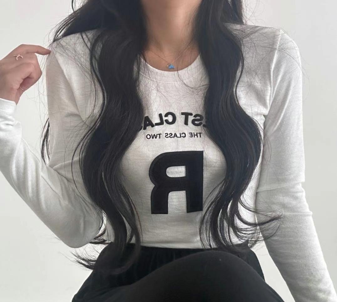 STYLE J-스타일J-T韓國直郵女裝新品推薦真品時尚長袖T恤magie長袖T恤圖色3