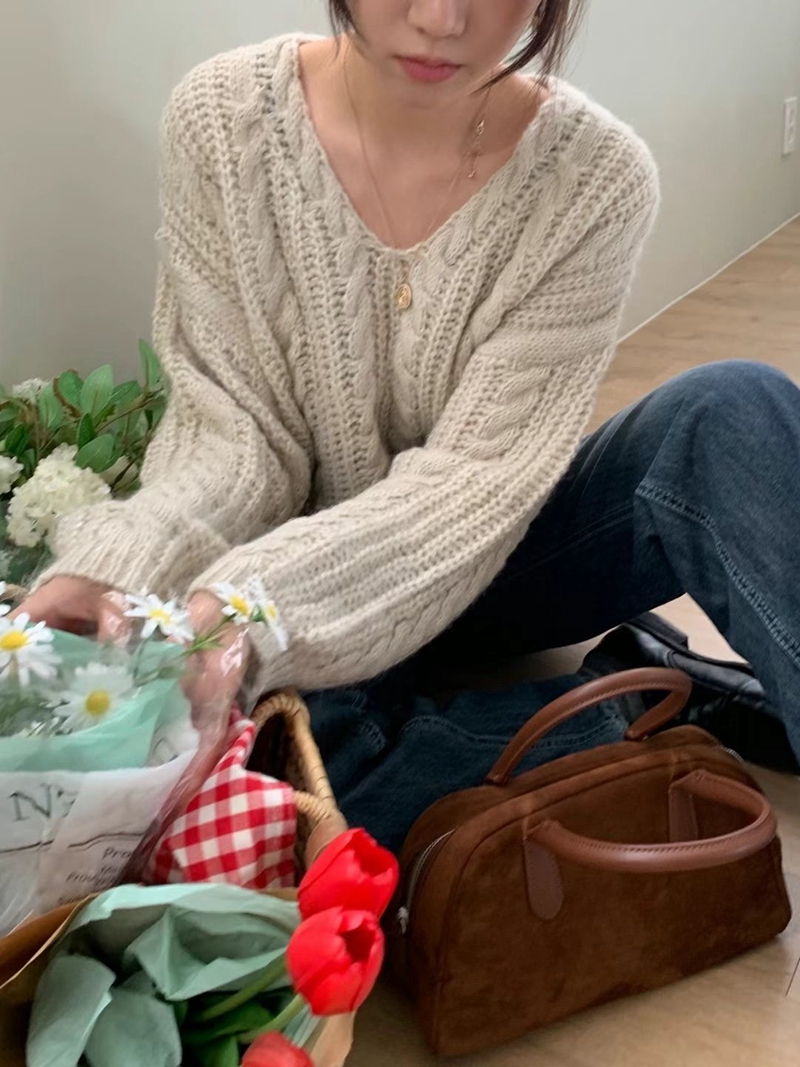 PLACE直郵韓國代購女裝新款職業24秋冬熱賣真品時尚推薦毛衣PLACE毛衣