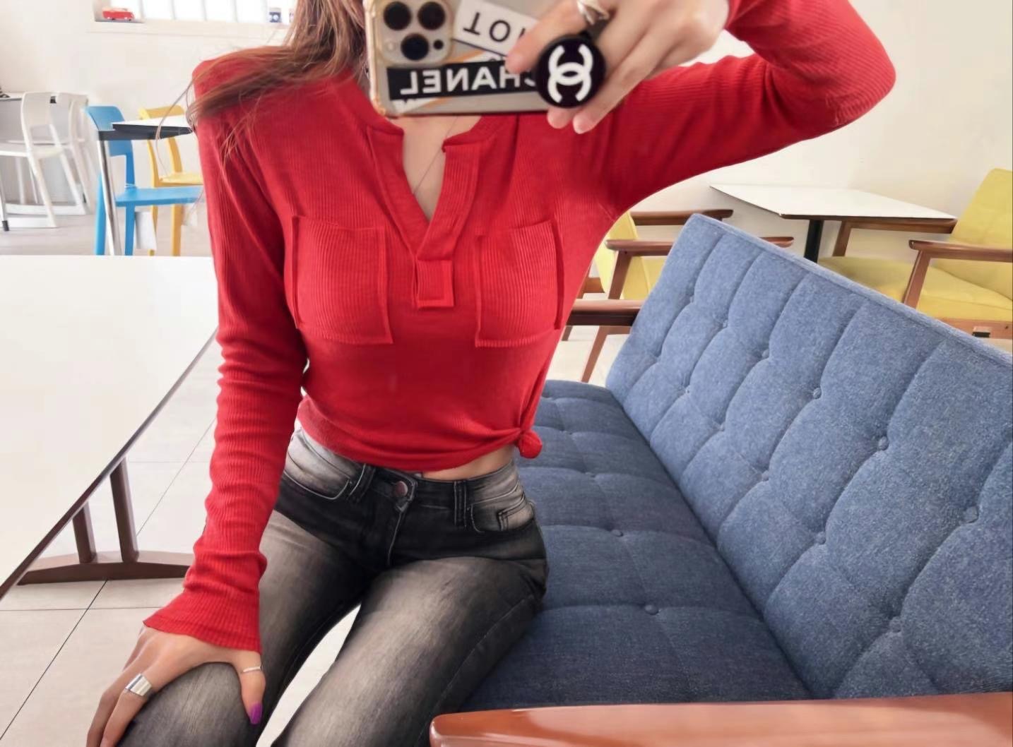 STYLE J-스타일J-T韓國直郵東大門實拍女裝新款熱賣針織衫magie針織衫