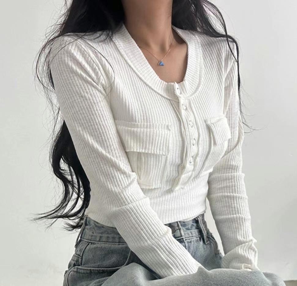 STYLE J-스타일J-T直郵韓國代購女裝新品24秋冬針織衫magie針織衫