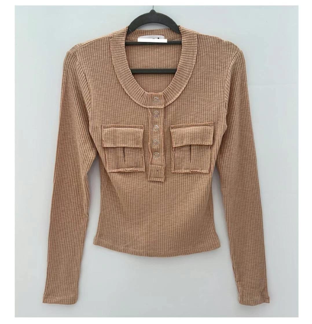 STYLE J-스타일J-T直郵韓國代購女裝新品24秋冬針織衫magie針織衫圖色1