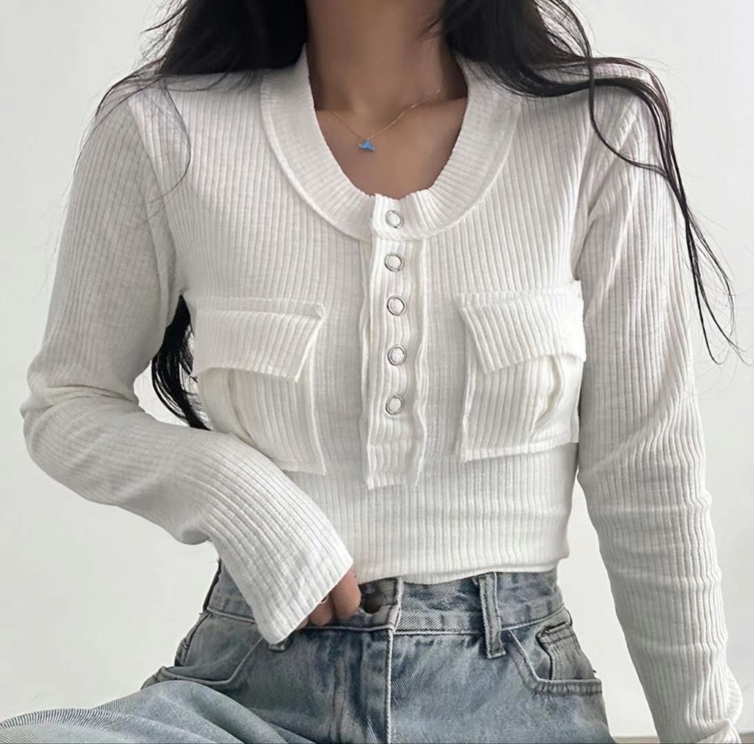 STYLE J-스타일J-T直郵韓國代購女裝新品24秋冬針織衫magie針織衫圖色2